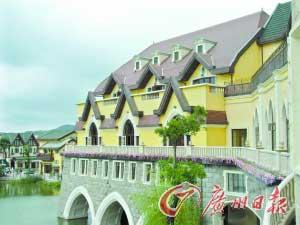 充滿歐洲小鎮(zhèn)風(fēng)情的東部華僑城