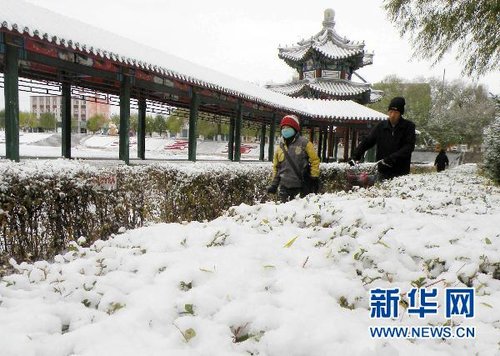 哈爾濱、大慶降下今年入冬以來第一場(chǎng)雪