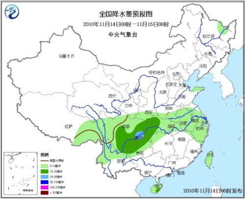 全國降水量預報圖 全國降水量預報圖