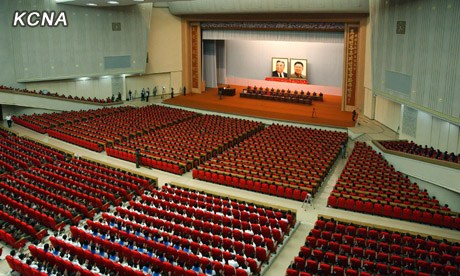 朝人民軍舉行誓師大會(huì) 發(fā)誓忠心擁護(hù)金正恩
