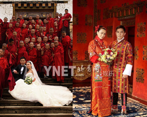 一線女星婚禮美貌排場(chǎng)盤點(diǎn) 鐘楚紅百萬(wàn)婚紗戰(zhàn)林青霞