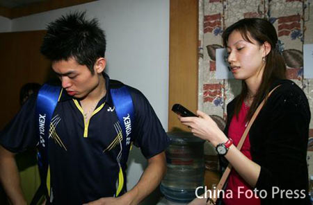 林丹謝杏芳大婚 伴郎跳天鵝舞