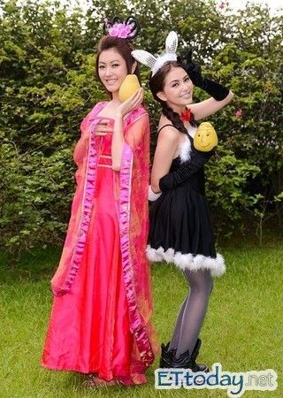昆凌扮兔女郎賣萌 昆凌扮兔女郎賣萌