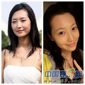 宅男女神卸妝變村姑 娛樂(lè)圈美貌女神全是水貨