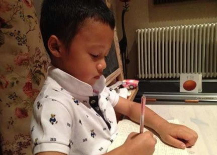 孫悅5歲兒子生活照曝光 CEO老公背景大揭秘