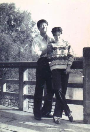 1984年10月，攝于武定門節(jié)制閘，很像山楂樹之戀