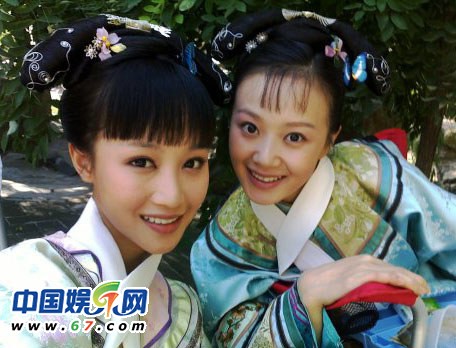 《甄嬛傳》片場(chǎng)有愛花絮圖