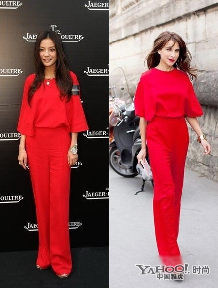 撞衫沒(méi)商量 溫碧霞PK周冬雨