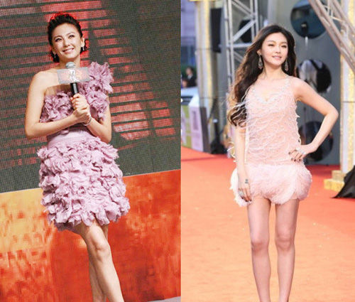 情敵穿衣較勁 看誰最有范兒？