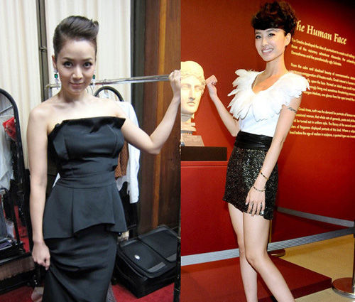 情敵穿衣較勁 看誰最有范兒？