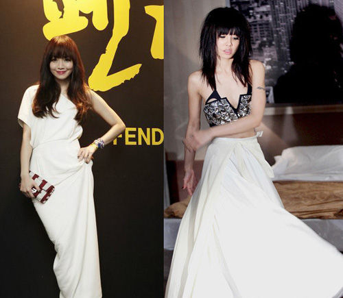 情敵穿衣較勁 看誰最有范兒？