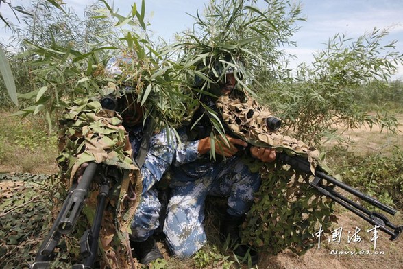 中國海軍陸戰(zhàn)隊(duì)生存訓(xùn)練直擊