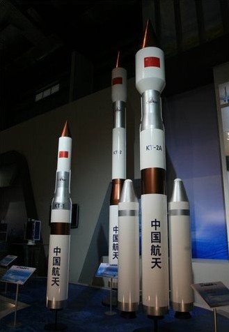 資料圖：外媒稱中國反衛(wèi)星武器或采用KT系列火箭。