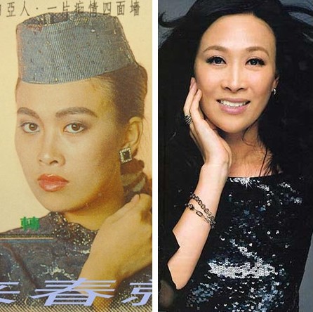 90年代內(nèi)地紅歌星今昔照片對比