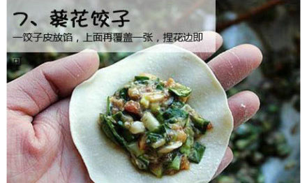 12種餃子包法走紅網絡 向日葵餃子引驚嘆