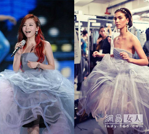 孫儷演出服淘寶喊價(jià)飆4萬 春晚禮服大起底