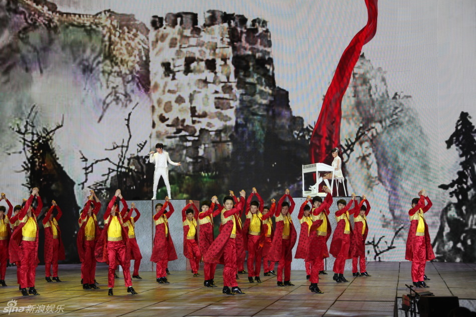 央視元宵晚會(huì)現(xiàn)場(chǎng)照