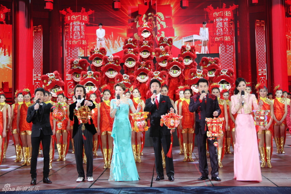 央視元宵晚會(huì)現(xiàn)場(chǎng)照