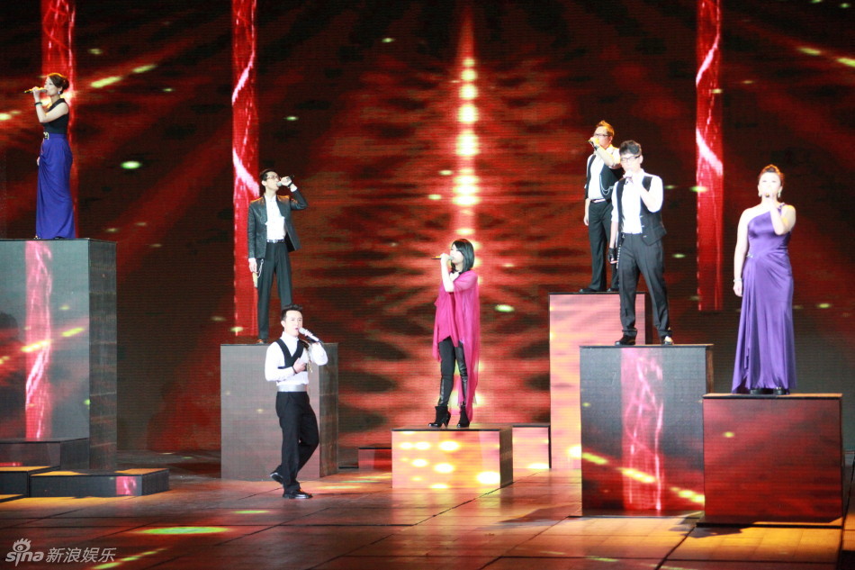 央視元宵晚會(huì)現(xiàn)場照