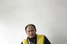 2月21日，衡陽市某看守所，犯罪嫌疑人唐奇灣接受本報(bào)記者采訪。圖/記者華劍