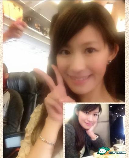 非誠(chéng)勿擾空姐吳子恩生活照