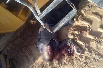 河南一農(nóng)民被開發(fā)商鏟車碾死 河南一農(nóng)民被開發(fā)商鏟車碾死