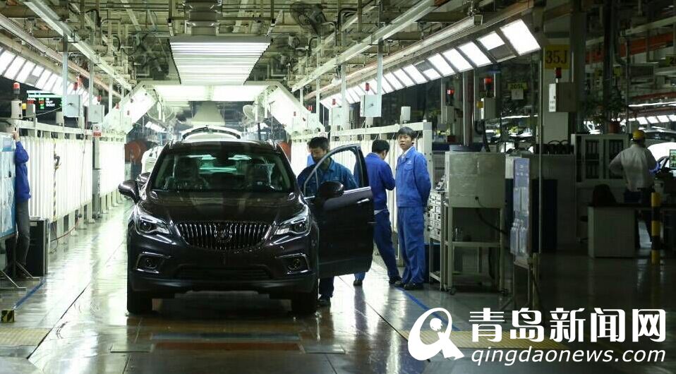 60秒誕生兩臺“煙臺造”汽車 整車出口達18萬輛