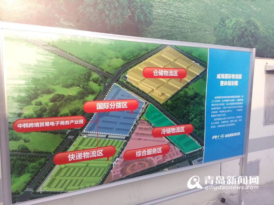 威海國(guó)際物流園打通中韓商品流通線 網(wǎng)購(gòu)韓貨2天可達(dá)